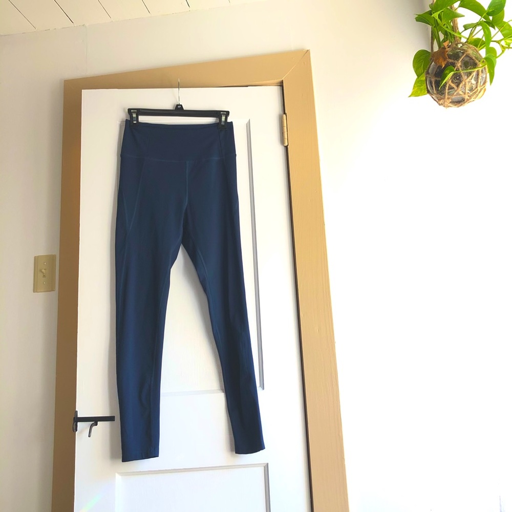 COPY - Girlfriend collective medium navy blue leggings